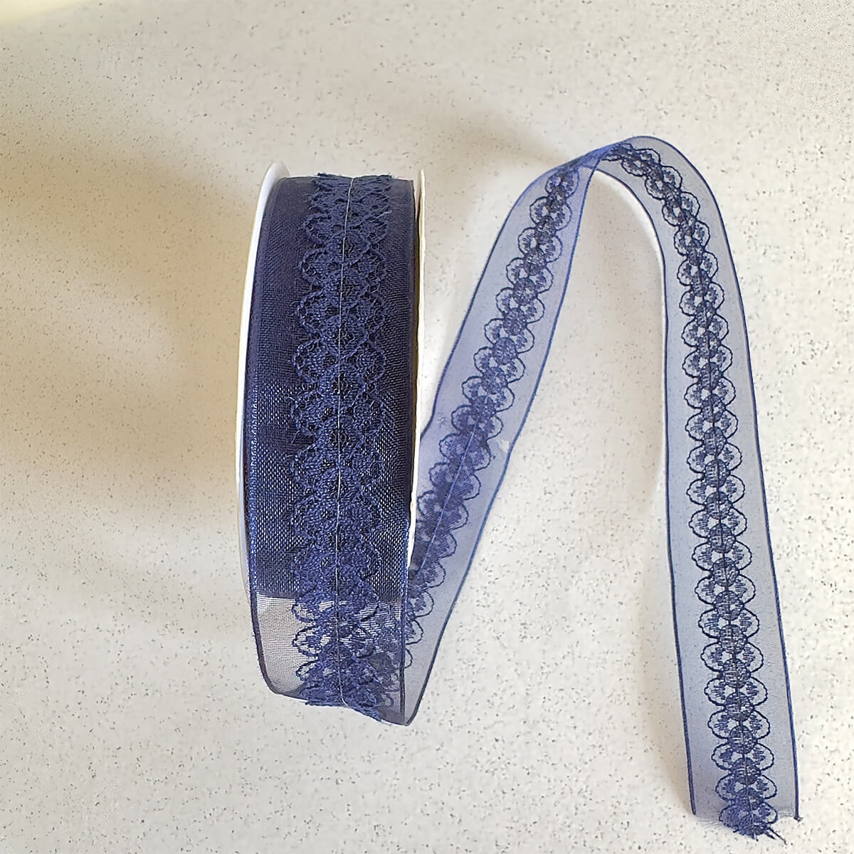 Blue Ice Water Series Ribbon, 10 Yards