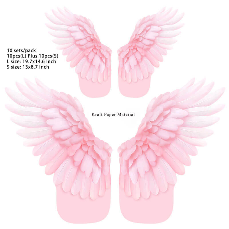 Angle Wings Wrapping Paper