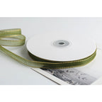Gold-rimmed Bow Ribbon, 1 cm × 45 Yards