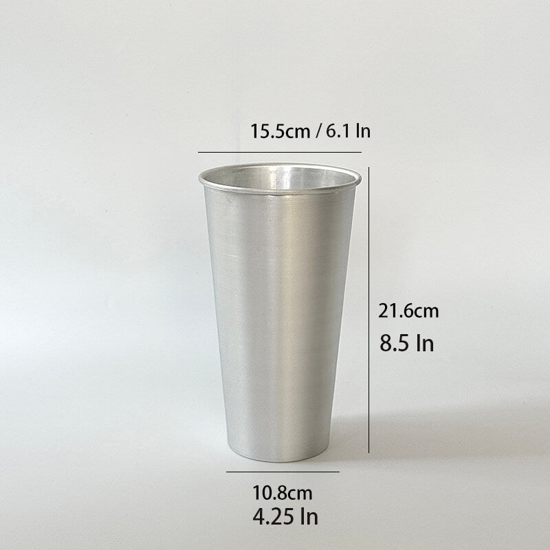 aluminum vase
