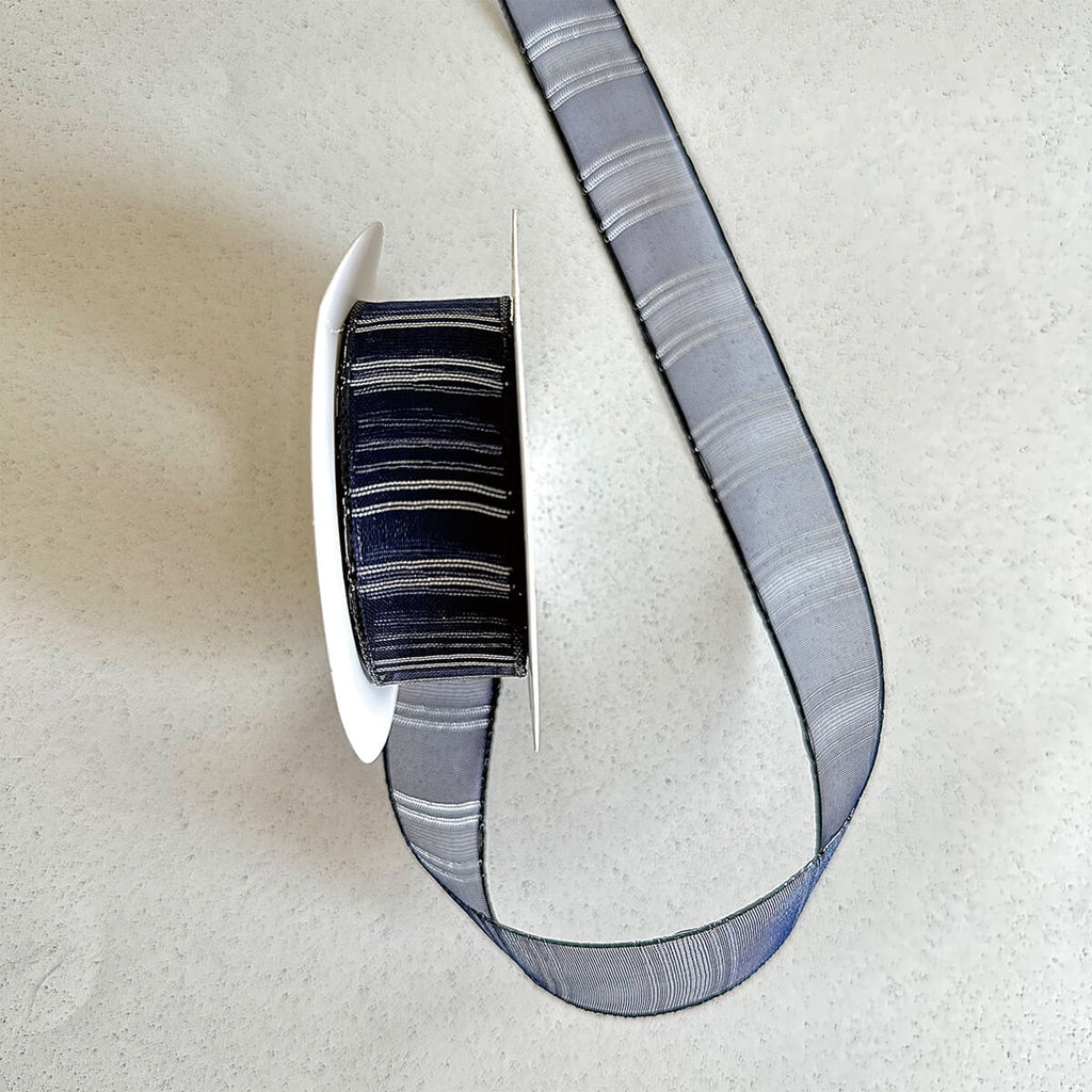 Blue Ice Water Series Ribbon, 10 Yards