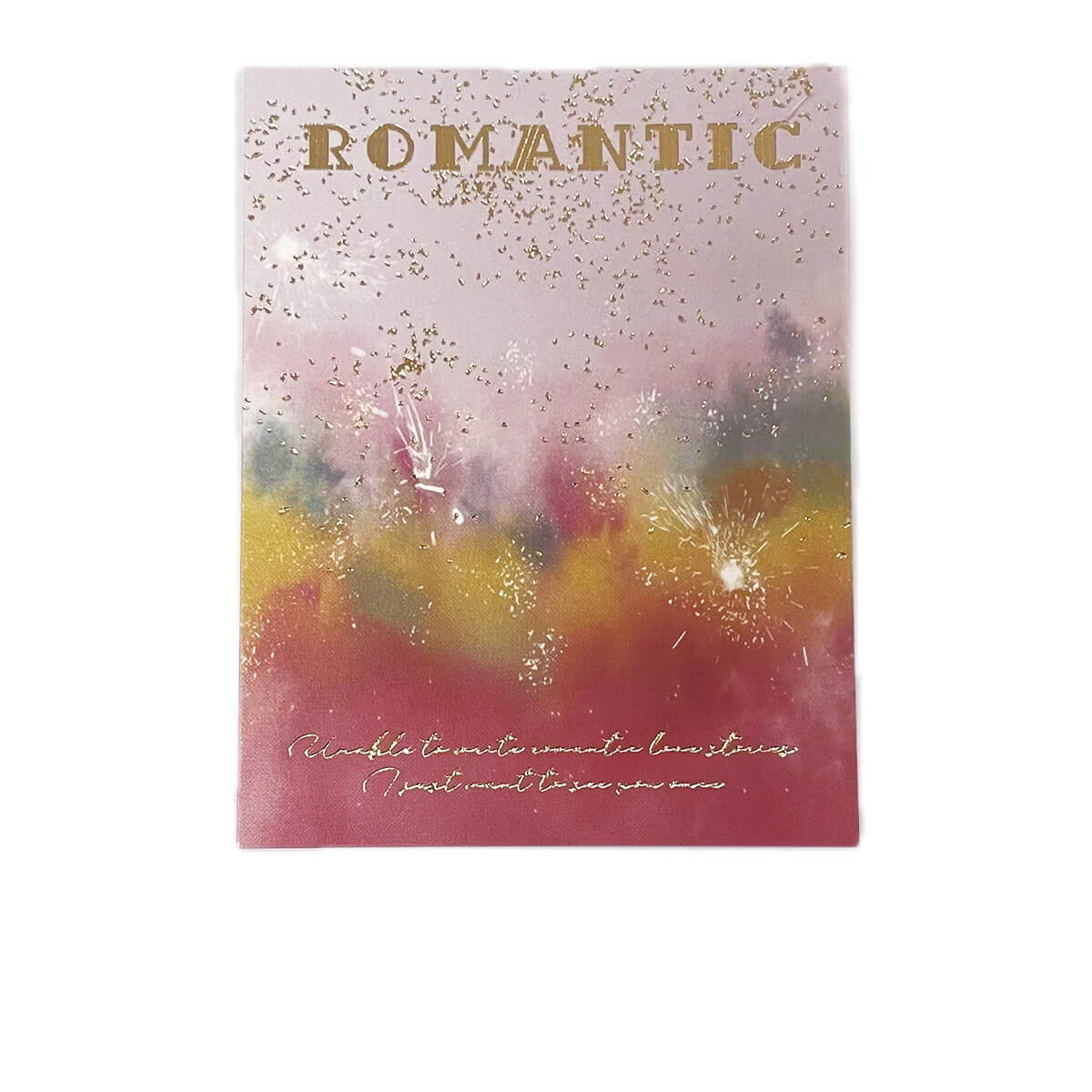 Colorful Fireworks Sticker, 50 Sheets/Pack
