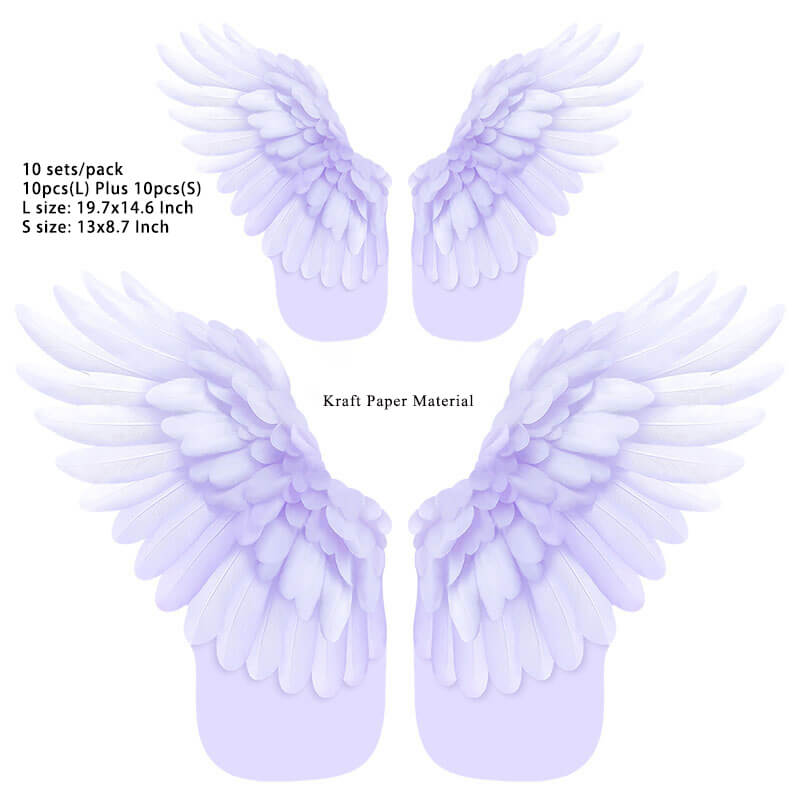 Angle Wings Wrapping Paper
