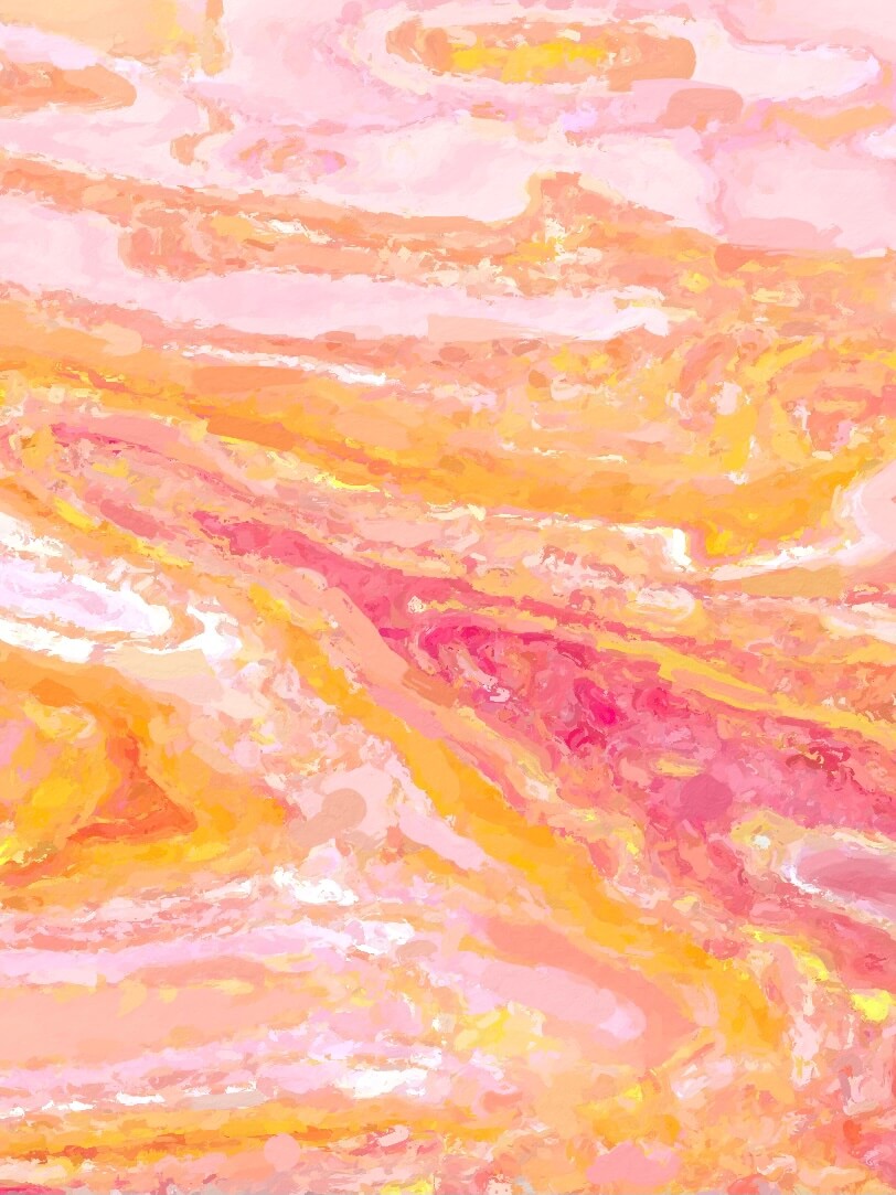 Painted Design Wrapping Paper, 14.9 × 20.8 Inch, 10 Sheets