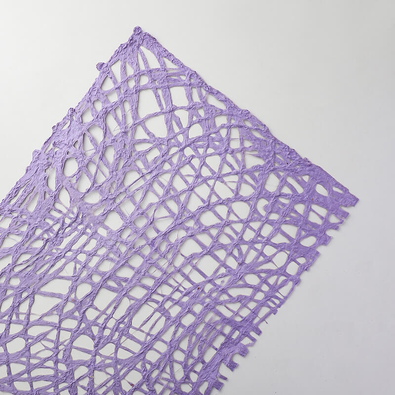 Handmade Perforated Flower Wrapping Paper