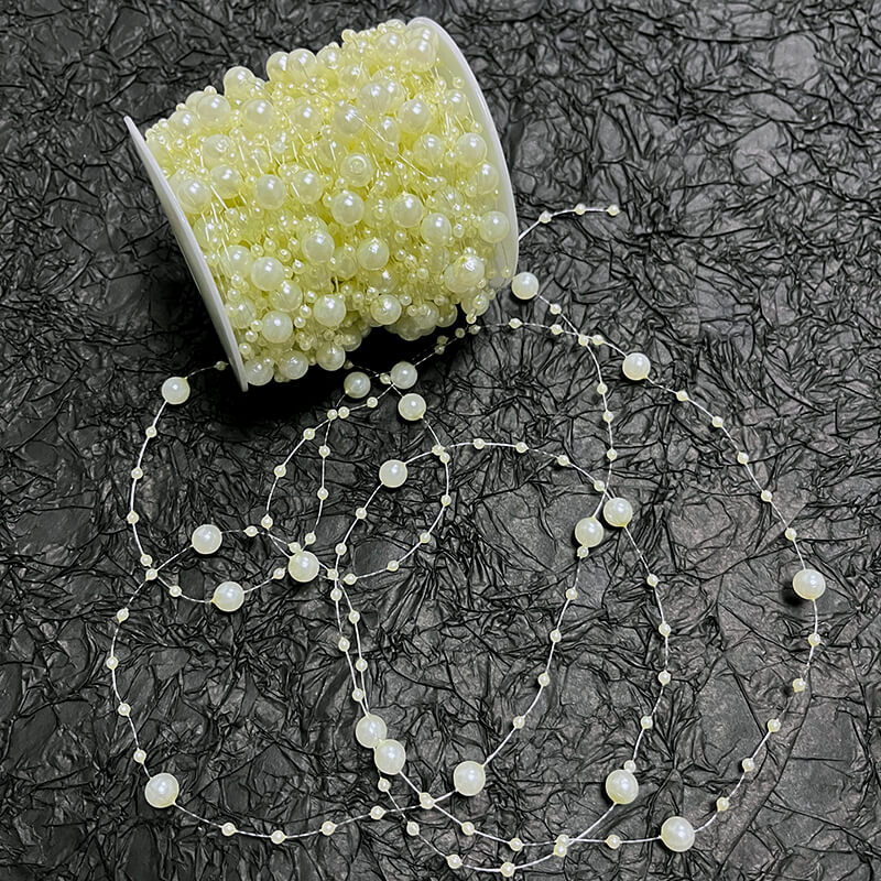 Ruban de flocon de neige transparent de Noël