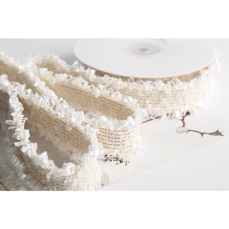 Ruban de flocon de neige transparent de Noël