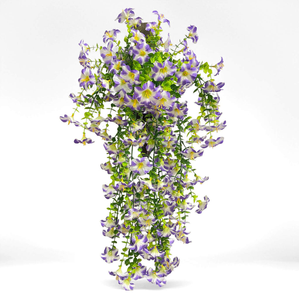 hanging faux flowers