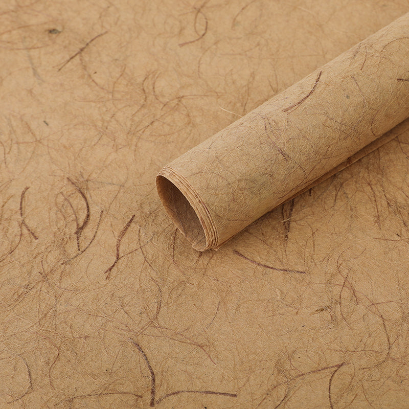 Linen Art Flower Wrapping Paper