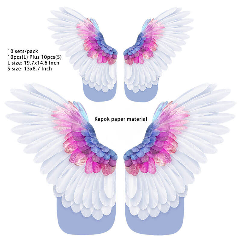 Angle Wings Wrapping Paper