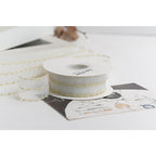 Wired Yarn Ribbon, 2.5 cm × 9 Yards