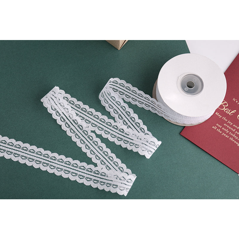 Ruban de flocon de neige transparent de Noël