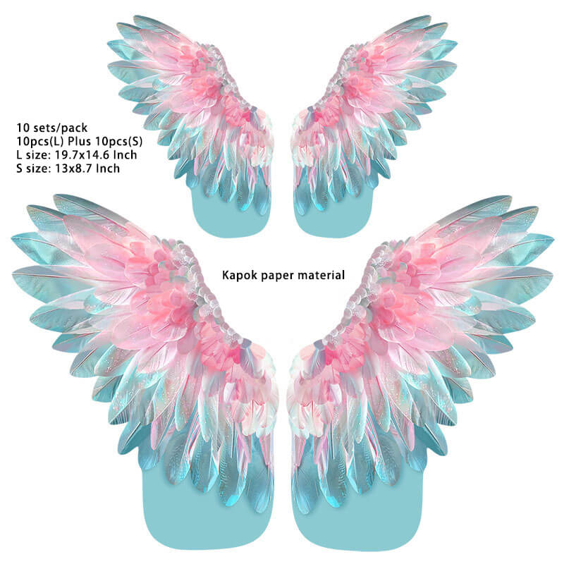 Angle Wings Wrapping Paper