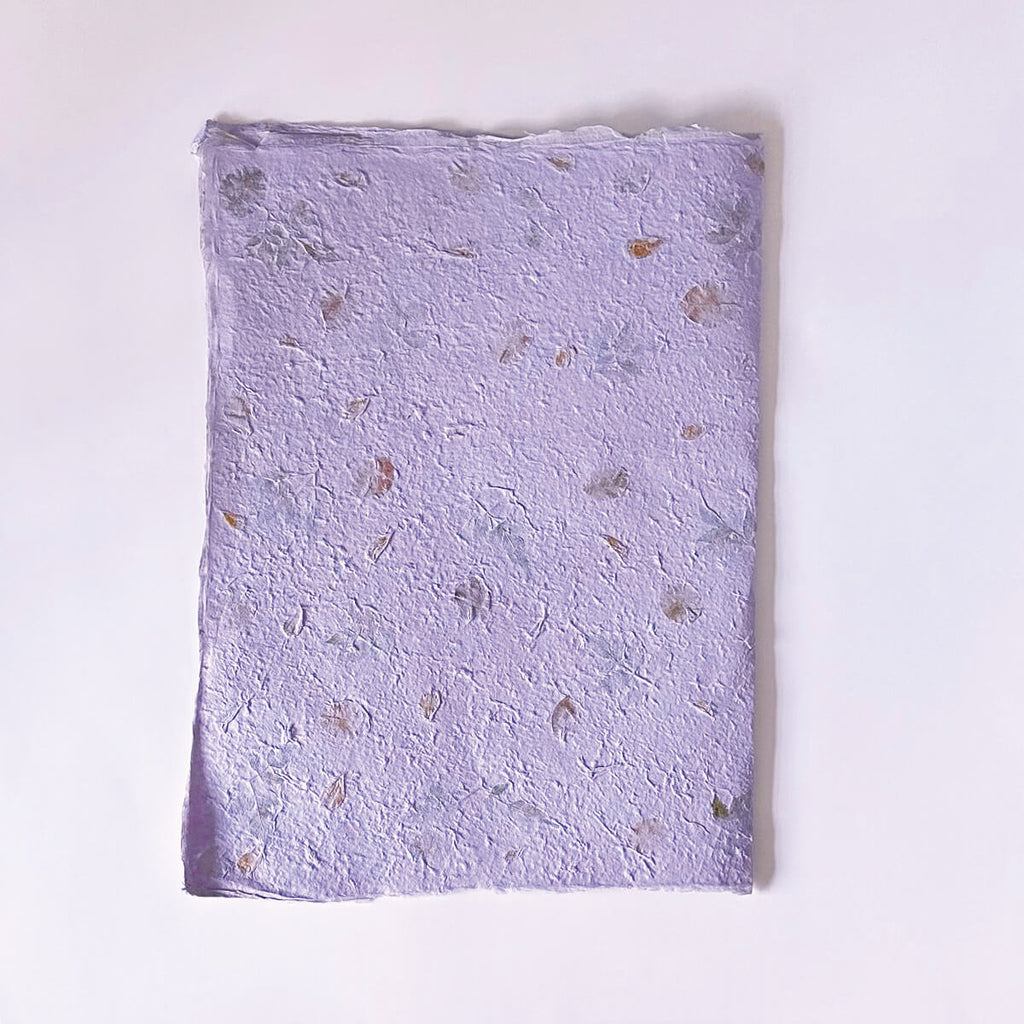 Floral Texture Wrapping Paper, 15.7 × 20.8 Inch, 5 Sheets