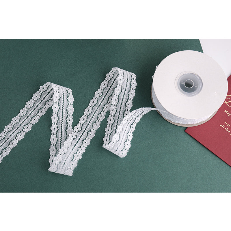 Ruban de flocon de neige transparent de Noël