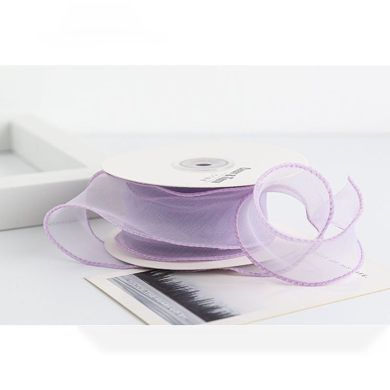 make flowers out of ribbon