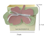 Paper Flower Gift Box, 10 Pcs