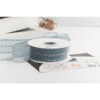 Wired Yarn Ribbon, 2.5 cm × 9 Yards