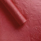 Embossed Art Flower Wrapping Paper