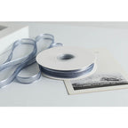 Transparent Polyester Ribbon, 1 cm × 22 Yards