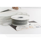 Wired Yarn Ribbon, 2.5 cm × 9 Yards