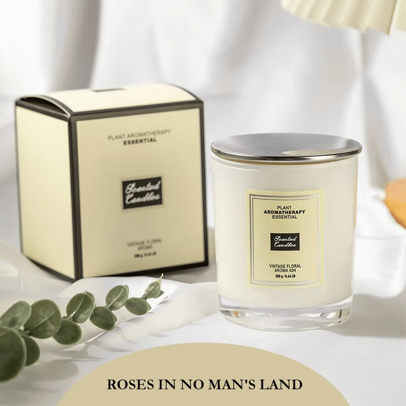 Velas de aromaterapia, decoración de lujo para el hogar