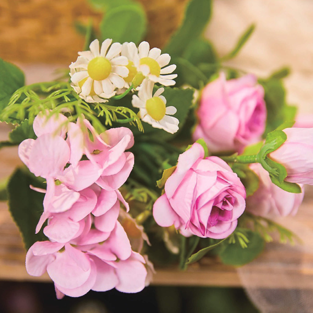 fake bouquet of flowers wedding
