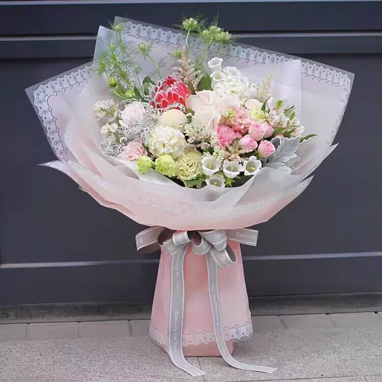 flower wrapping paper wholesale
