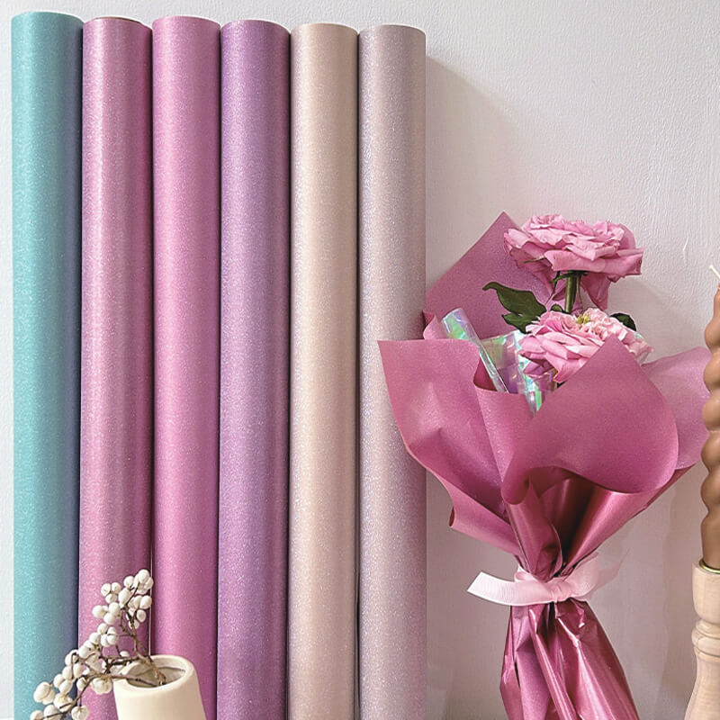 flowers and paper
