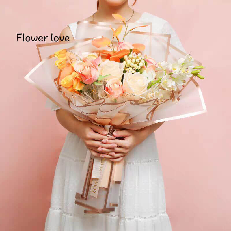 flower wrapping paper wholesale