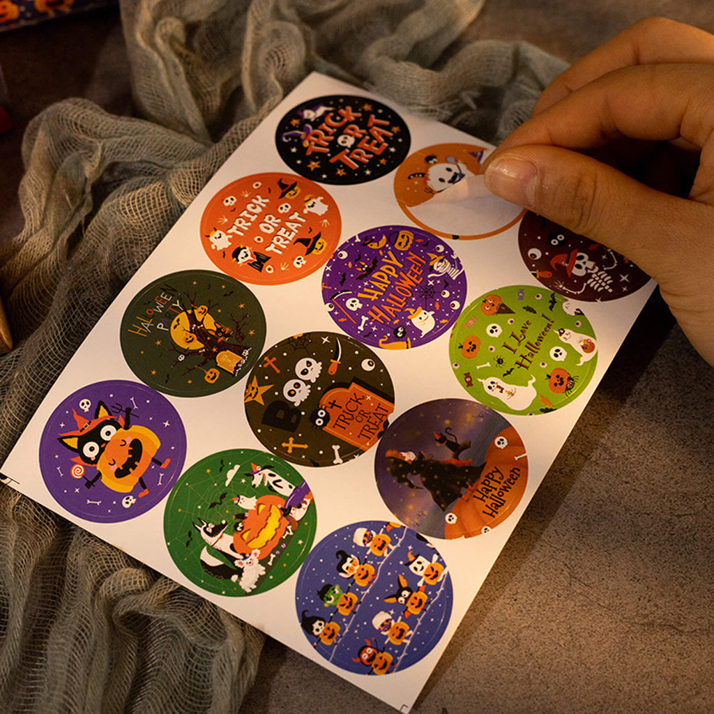 2023 Halloween Party Candy Bag Decoration Sticker