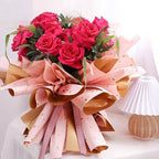 wrapping bouquet paper