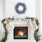Artificial Lavender Wreath - 17.7’’