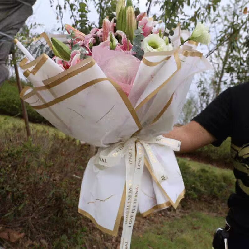 wrapping paper for flower