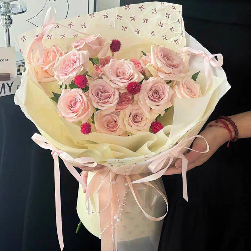 floral wrapping paper