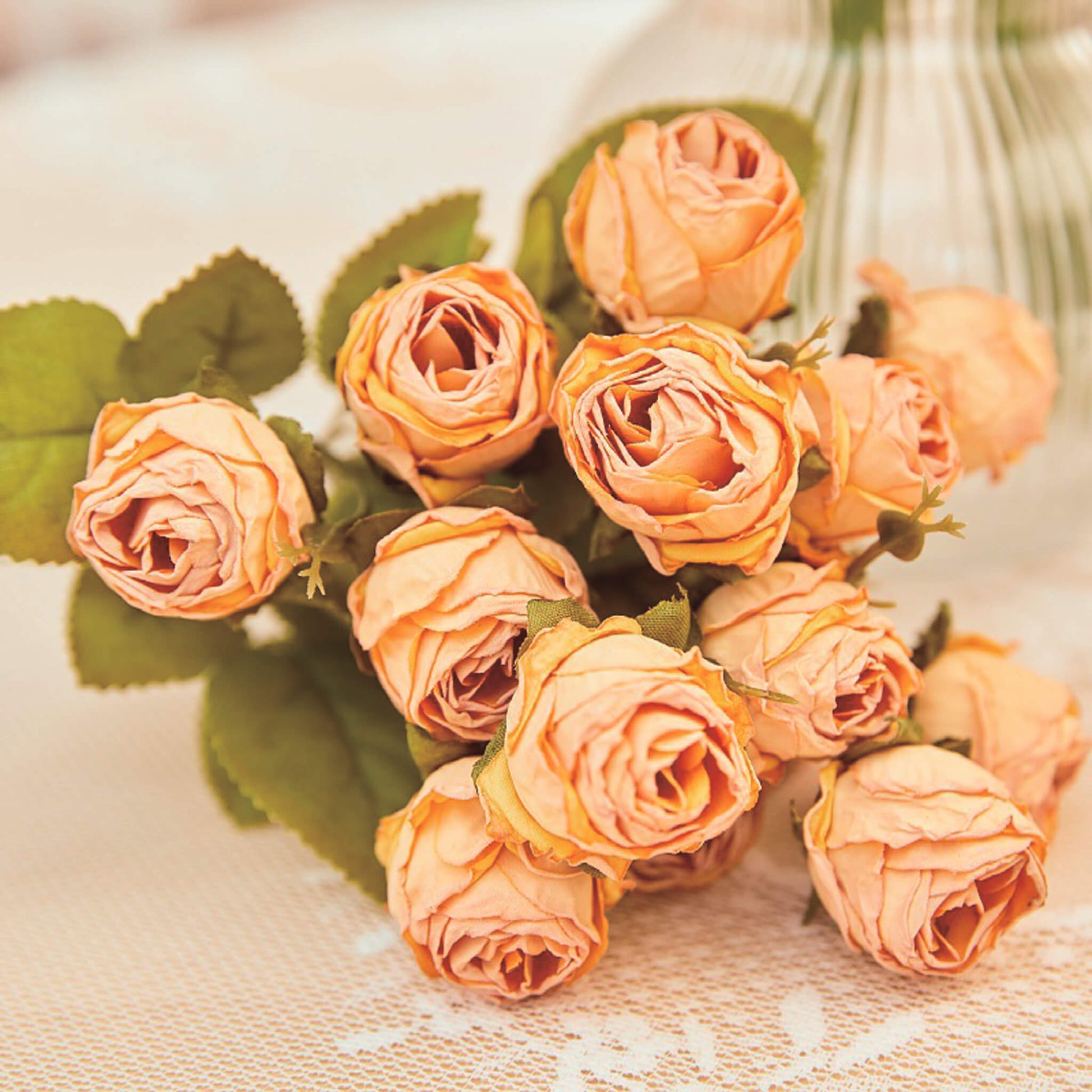 fake rose flowers