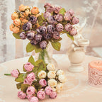 burnt orange roses