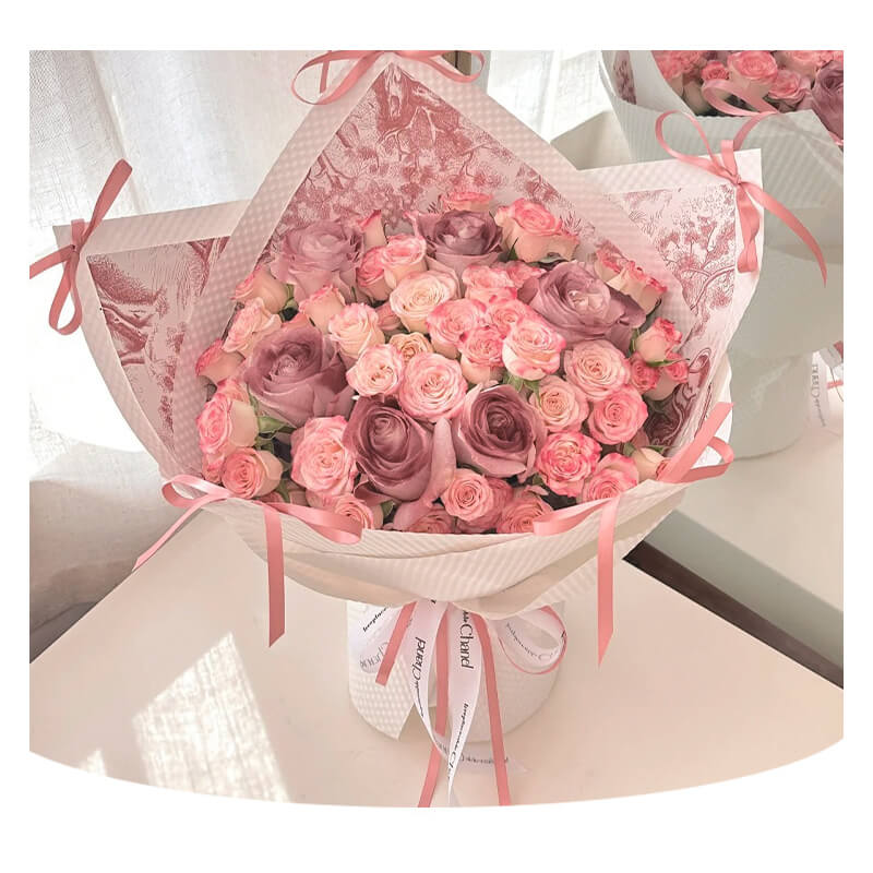floral wrapping paper