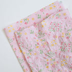 wrap flowers in tissue paper
