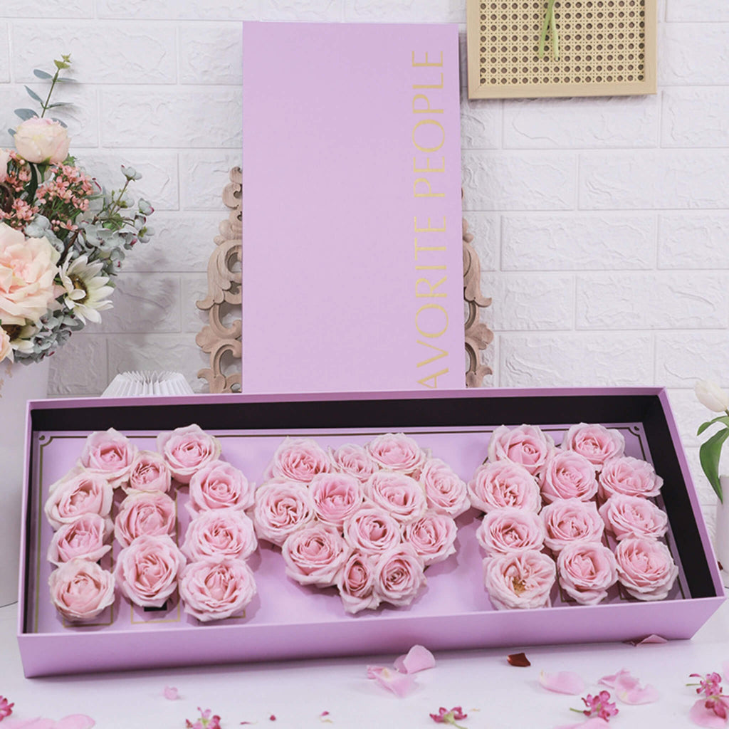 mom flower box arrangement