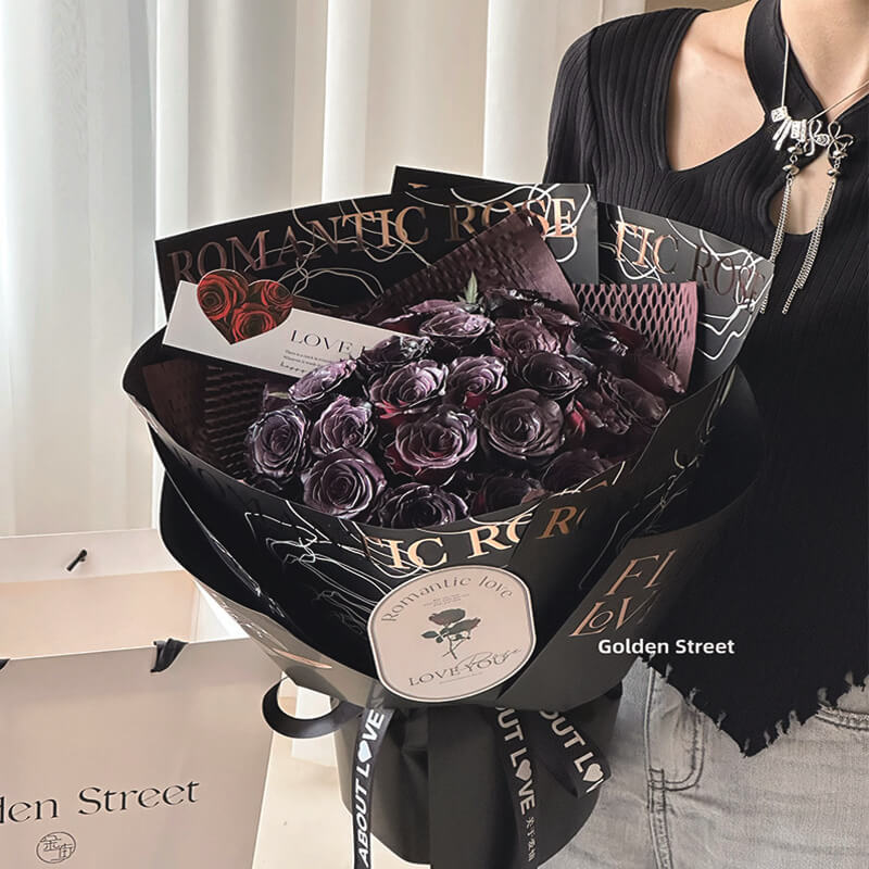 flowers and paper