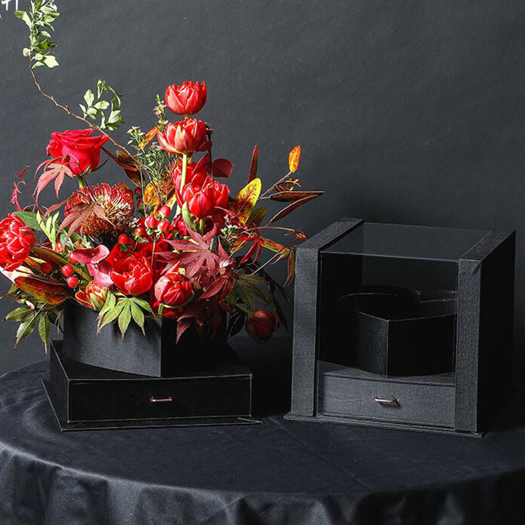 two tier heart box