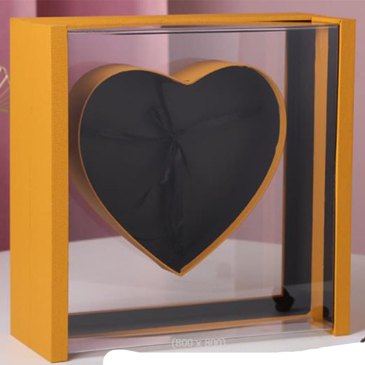 a heart shaped box