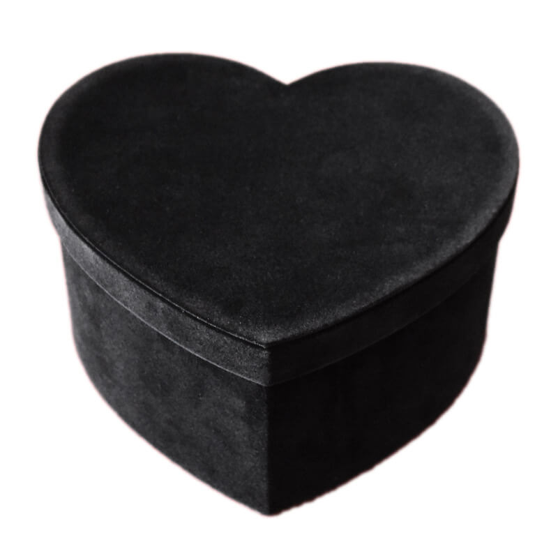 black heart box