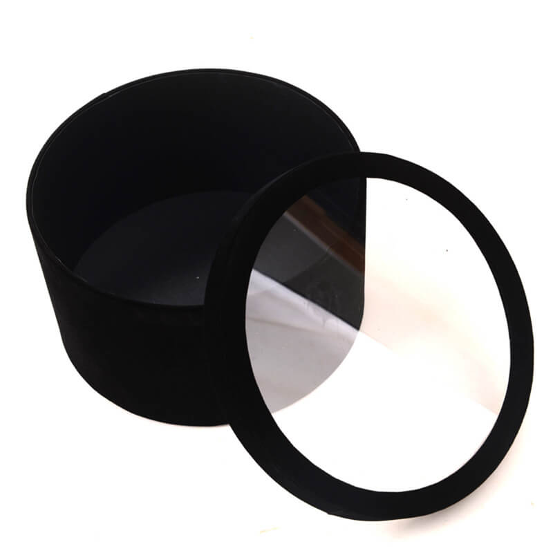 Velvet Round Rose Flower Boxes for Luxury Arrangements