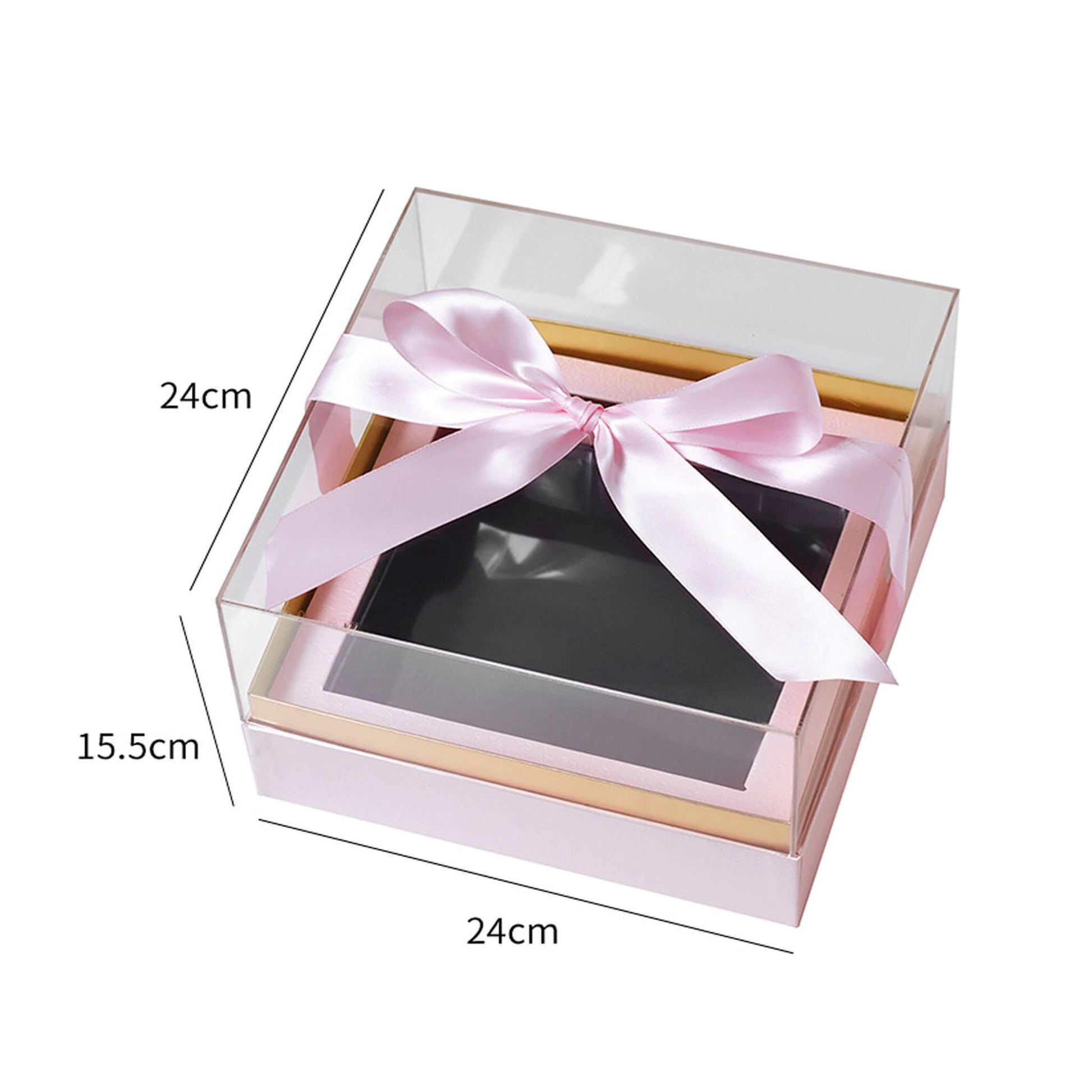 acrylic square box