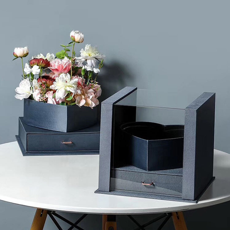 2 tier heart box