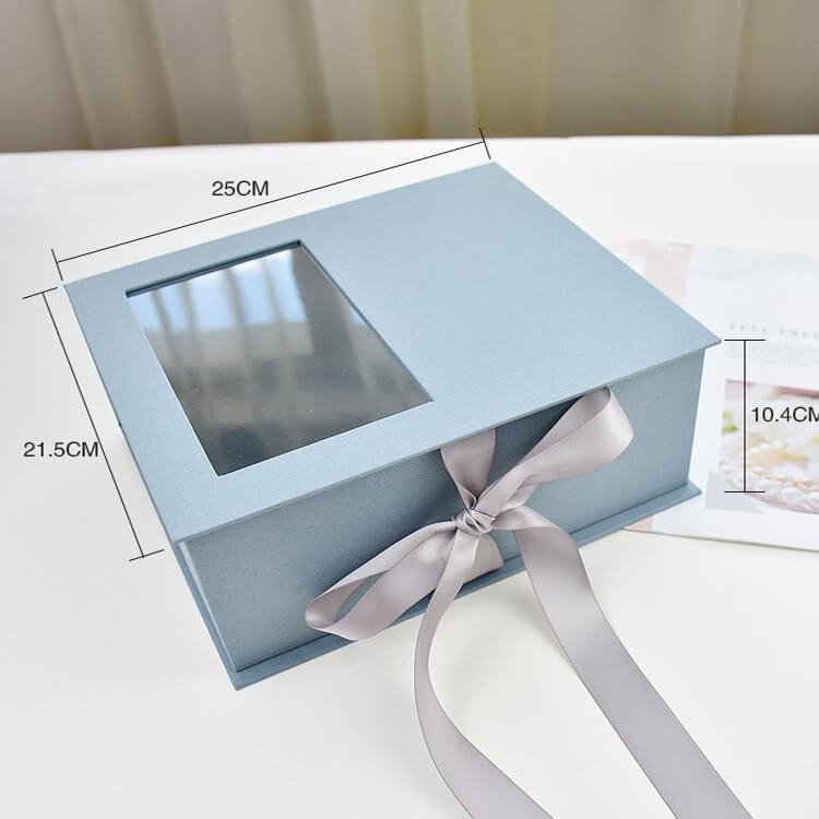 blue window box