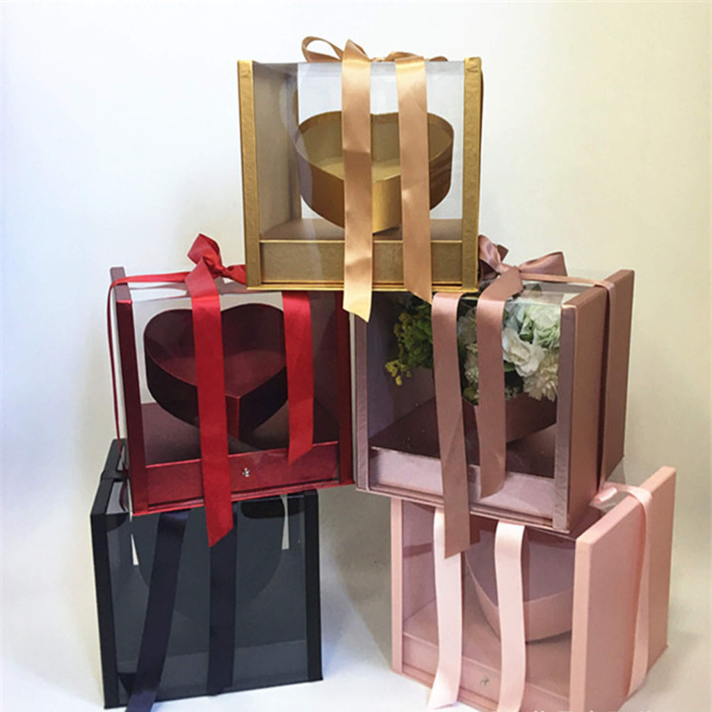 gift box heart shape