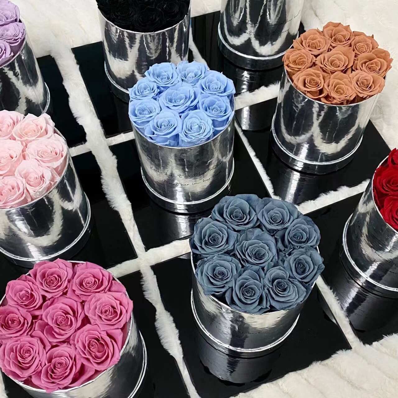 table flower box
